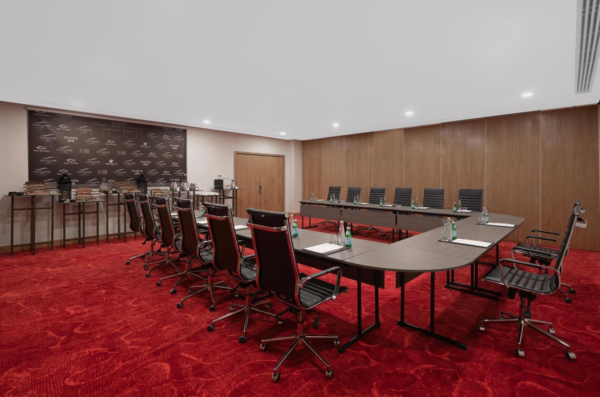 Concorde Tower Hotel & Casino ニコシア エクステリア 写真 Meeting room